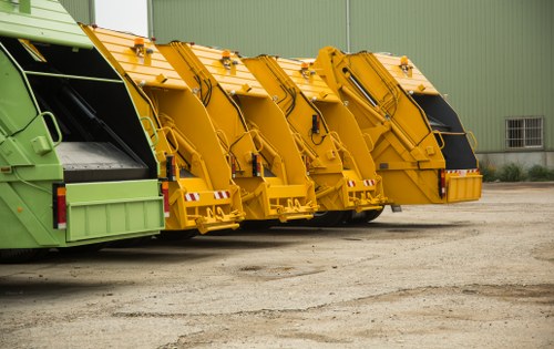 Commercial construction debris removal services