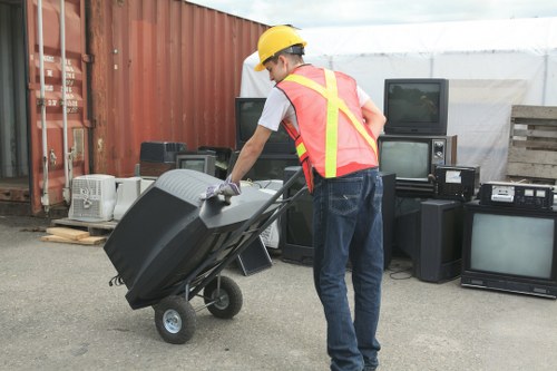 Efficient removal of household items during clearance